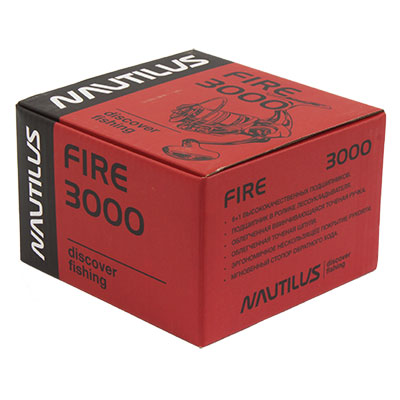 Катушка Nautilus Fire 3000 - оптовый интернет-магазин рыболовных товаров Пиранья 8