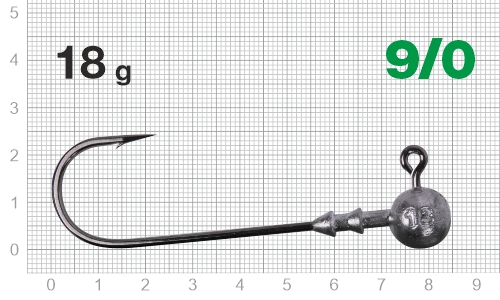 Джигер Nautilus Long Power NLP-1110 hook № 9/0 18гр - оптовый интернет-магазин рыболовных товаров Пиранья