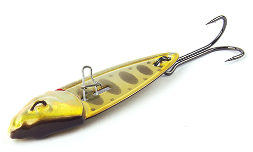 Блесна-цикада Savage Gear Minnow Switch Blade 38 Sinking Olive/Smolt, 3.8см, 5г, тонущая, арт.63737 - оптовый интернет-магазин рыболовных товаров Пиранья 1