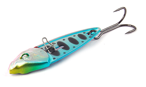 Блесна-цикада Savage Gear Minnow Switch Blade 50 Sinking Blue/Pink/Smolt, 5см, 11г, тонущая, арт.63743 - оптовый интернет-магазин рыболовных товаров Пиранья 1