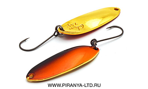 Блесна колеблющаяся Garry Angler Stream Leaf  3.0g. 3 cm. цвет  #8 UV - оптовый интернет-магазин рыболовных товаров Пиранья