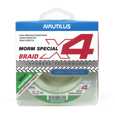 ���� Nautilus X4 Morm Special Chartreuse 1,8�� 0.2 PE 100� NEW - ������� ��������-������� ���������� ������� �������