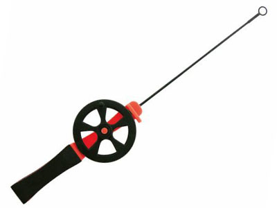 Удочка зимняя Stinger IceHunter Sport 2 (2600RF) красная - оптовый интернет-магазин рыболовных товаров Пиранья