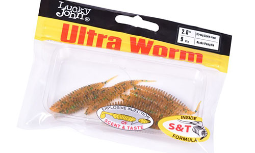  . Lucky John Pro Series Ultraworm 2.0in PA19 -  -    1