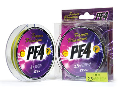  Power Phantom PE4  fluo 135 0.25 13.6 (2,5) -  -   