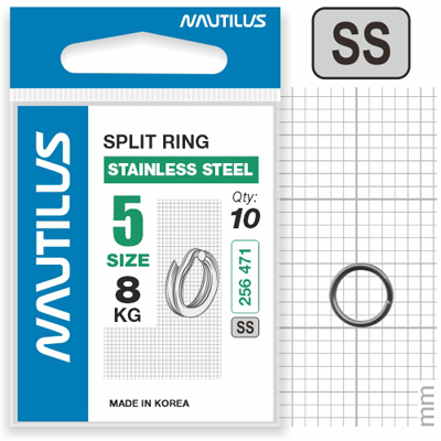  Nautilus  Split ring 5  8 -  -   