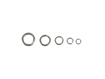 Заводное кольцо Savage Gear Splitring SS+BLN, 5мм, 20кг, 44lbs, уп.10+10шт, арт.73952 - оптовый интернет-магазин рыболовных товаров Пиранья 1