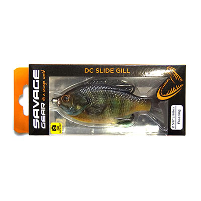 Мягкая приманка Savage Gear DC Slide Gill Bluegill 6,5см, 17гр, арт.77433 образец - оптовый интернет-магазин рыболовных товаров Пиранья 1