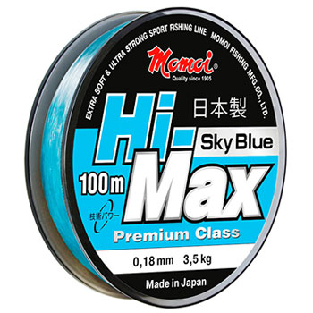  Momoi Hi-Max Sky Blue 0.25 6.5 100  -  -   