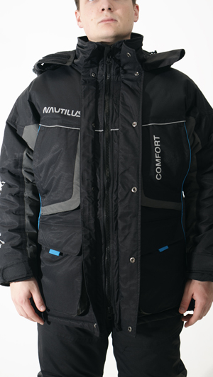   Nautilus Comfort ( WinTex) t 0/ -25 Black/Blue -  XL -  -    19