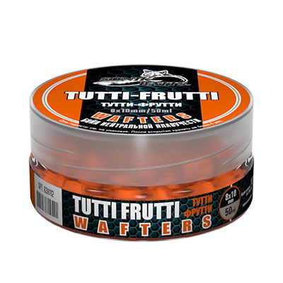   Sonik Baits Wafters 8*10 Tutti-Frutti (-) 50 -  -   