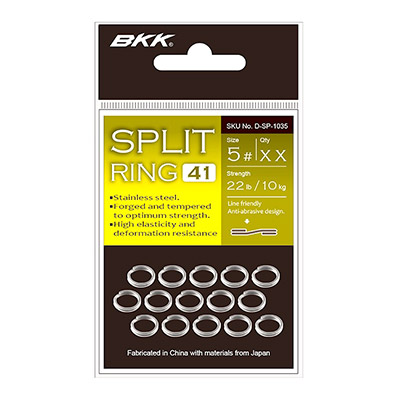   BKK Split Ring-41 #0 (20) -  -    1