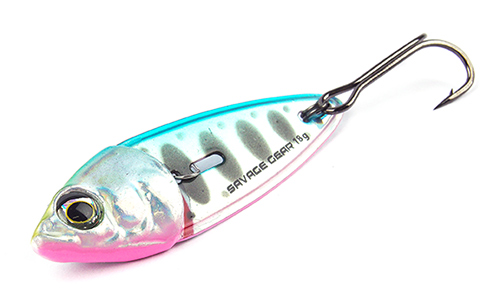 Блесна-цикада Savage Gear Minnow Switch Blade 60 Sinking Blue/Pink/Smolt, 6см, 18г, тонущая, арт.63748 - оптовый интернет-магазин рыболовных товаров Пиранья