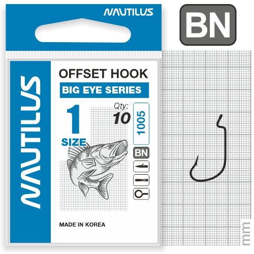   Nautilus Offset Big Eye Series Worm 1005 1 -  -   