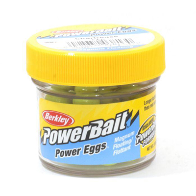Мягкая приманка Berkley PowerBait Dough Eggs Floating 14гр Chartreuse - оптовый интернет-магазин рыболовных товаров Пиранья