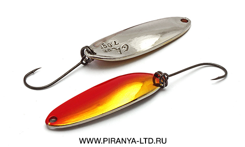 Блесна колеблющаяся Garry Angler Stream Leaf  7.0g. 4.2 cm. цвет #24 UV - оптовый интернет-магазин рыболовных товаров Пиранья