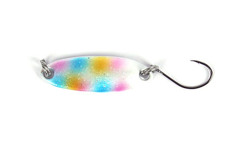 Блесна колеблющаяся Garry Angler Stream Leaf  3.0g. 3 cm. цвет #39 UV - оптовый интернет-магазин рыболовных товаров Пиранья 2