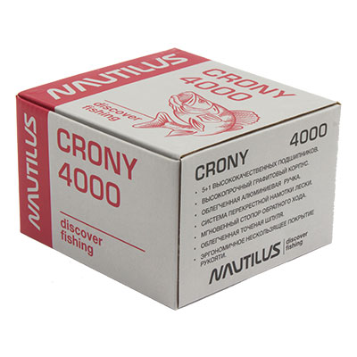 Катушка Nautilus Crony 4000 - оптовый интернет-магазин рыболовных товаров Пиранья 8
