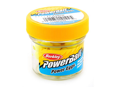 Мягкая приманка Berkley PowerBait Floating EGGS White - оптовый интернет-магазин рыболовных товаров Пиранья