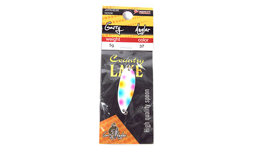 Блесна колеблющаяся Garry Angler Country Lake 5.0g. 4 cm. цвет #37 UV - оптовый интернет-магазин рыболовных товаров Пиранья 3
