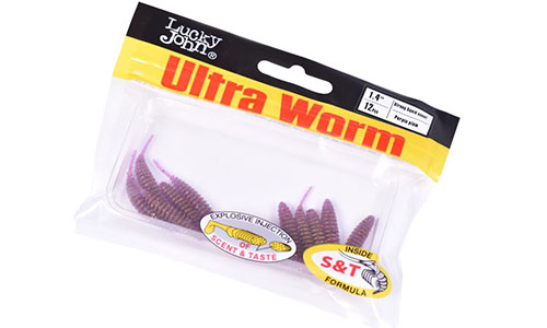  . Lucky John Pro Series Ultraworm 1.4in S13 -  -    1