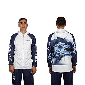    Nautilus Fish . white -.   M -  -   