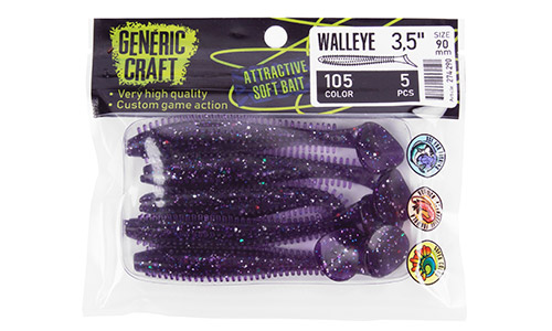   Generic Craft Walleye 3,5in, 9, .105, .5, . 274290 -  -    1