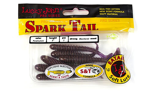 . . Lucky John Pro Series Spark Tail 3.0in S13 -  -    1