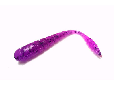   TrixBait X-Worm 2,0", .007 violet seed, .10 -  -   