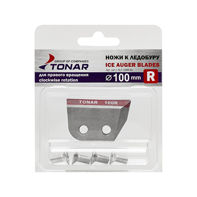 Ножи Тонар ЛР-100 (R) (правое вращение)  NLT-100R.SL - оптовый интернет-магазин рыболовных товаров Пиранья