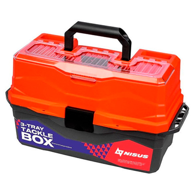    Nisus Tackle Box   (N-TB-3-R) -  -   