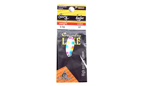 Блесна колеблющаяся Garry Angler Country Lake 3.5g. 3 cm. цвет #37 UV - оптовый интернет-магазин рыболовных товаров Пиранья 3