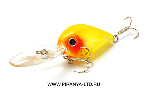 Воблер Lucky Craft Clutch XD-220 Impack Yellow 45мм, 6,6г, плавающий, 2м - оптовый интернет-магазин рыболовных товаров Пиранья