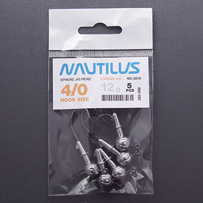 Nautilus Corner 120 NC-2218 hook 4/0 12 -  -    2
