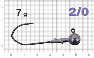 Джигер Nautilus Claw NC-1021 hook №2/0  7гр - оптовый интернет-магазин рыболовных товаров Пиранья - превью