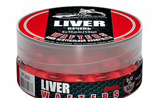   Sonik Baits Wafters 8*10 Liver () 50 -  -    - 