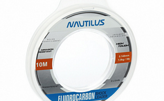 ����� Nautilus Fluorocarbon Shock leader 100% 0,148��.,1,5��, 10�.clean NEW - ������� ��������-������� ���������� ������� ������� - ������