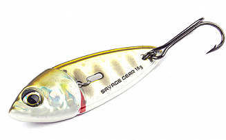 Блесна-цикада Savage Gear Minnow Switch Blade 38 Sinking Green/Silver/Ayu, 3.8см, 5г, тонущая, арт.63736 - оптовый интернет-магазин рыболовных товаров Пиранья - превью