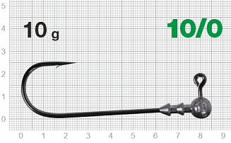 Джигер Nautilus Long Power NLP-1110 hook №10/0 10гр - оптовый интернет-магазин рыболовных товаров Пиранья - превью