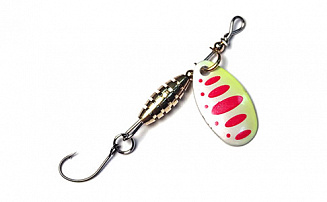Вращающаяся блесна HITFISH Trout Series Spoon 3.4гр color 358 - оптовый интернет-магазин рыболовных товаров Пиранья - превью