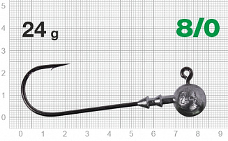 Джигер Nautilus Long Power NLP-1110 hook № 8/0 24гр - оптовый интернет-магазин рыболовных товаров Пиранья - превью