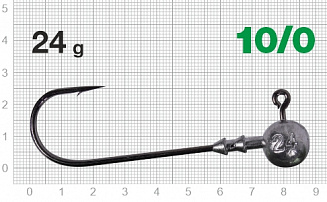Джигер Nautilus Long Power NLP-1110 hook №10/0 24гр - оптовый интернет-магазин рыболовных товаров Пиранья - превью