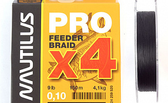 ���� Nautilus Pro Feeder Braid Black d-0.10 4.1�� 9lb 150� - ������� ��������-������� ���������� ������� ������� - ������