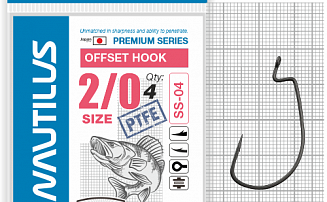 ������ �������� Nautilus Offset Super Slide Series Worm SS-04PTFE �2/0 - ������� ��������-������� ���������� ������� ������� - ������