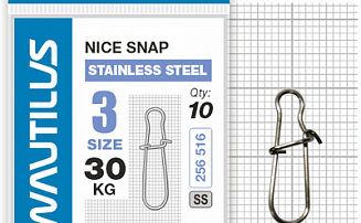 �������� Nautilus Nice Snap stainless steel size # 3 ���� 30�� - ������� ��������-������� ���������� ������� ������� - ������
