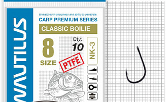  Nautilus Carp Classic Boilie 3PTFE  8 -  -    - 