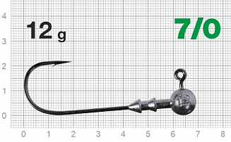 Джигер Nautilus Long Power NLP-1110 hook № 7/0 12гр - оптовый интернет-магазин рыболовных товаров Пиранья - превью
