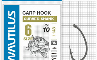  Nautilus Carp Curved Shank 1148BN  6 -  -    - 