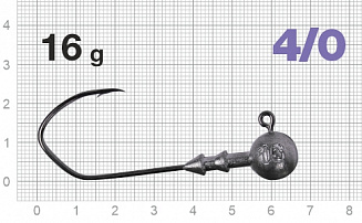 Джигер Nautilus Claw NC-1021 hook №4/0 16гр - оптовый интернет-магазин рыболовных товаров Пиранья - превью