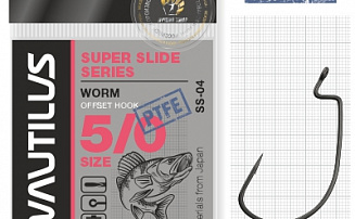   Nautilus Offset Super Slide Series Worm SS-04PTFE 5/0 -  -    - 